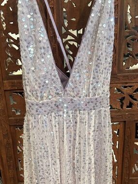 strapless open back dress Chic Satin Sweetheart Spaghetti Straps Sheer Lace Applique Long Prom D main image 0